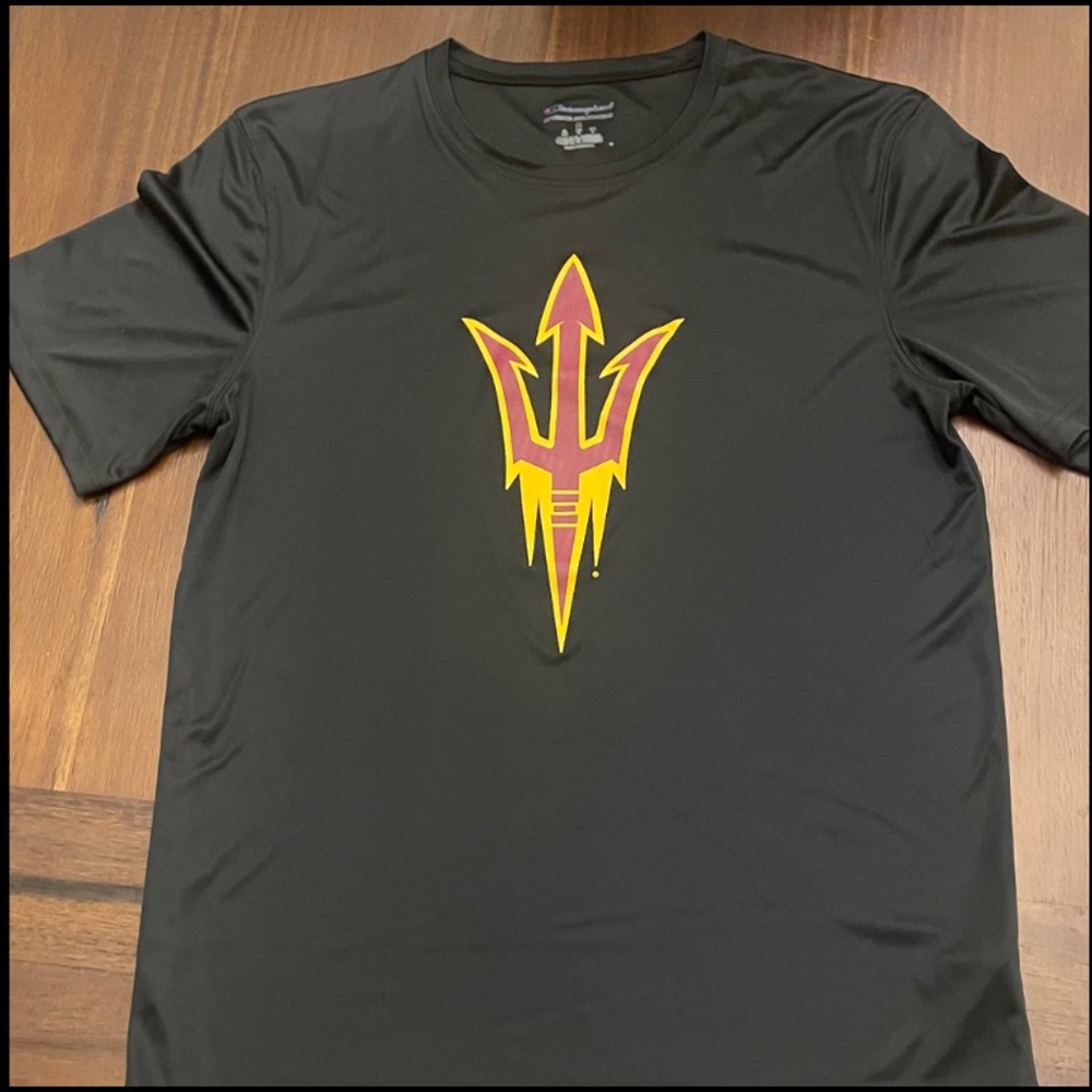 Champion ASU Performance Tee Black Men’s Medium Like New